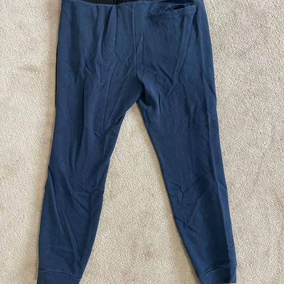 Guess Leonardo Jogger Sweatpants Blue Size Large - Picture 2 of 3